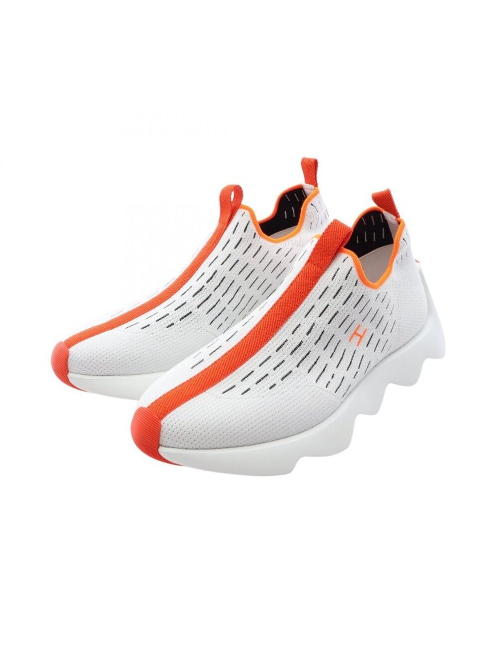 Hermes Slip-on Eclair Fabric Sneakers
